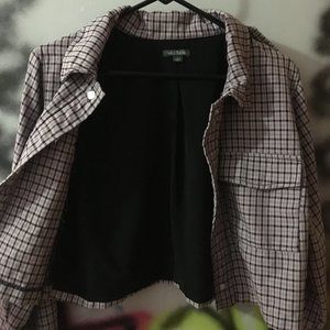 Stylish plaid jacket
